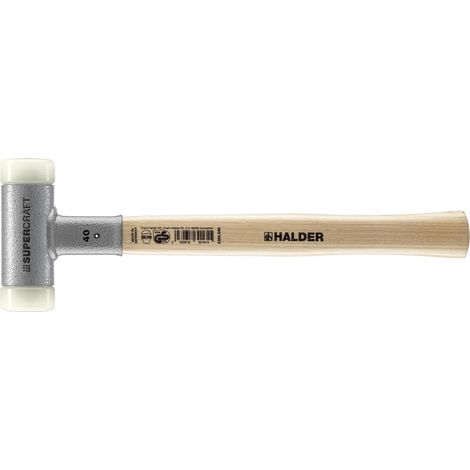 Maillet avec manche, vernis, en Hickory réduisant les vibrations, ergonomique D=40 mm 3366.040 (1/5)