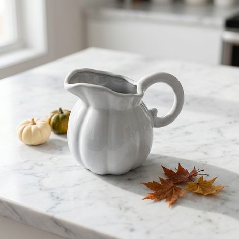 Autumnal Decorative Pumpkin Design Jug (1/2)