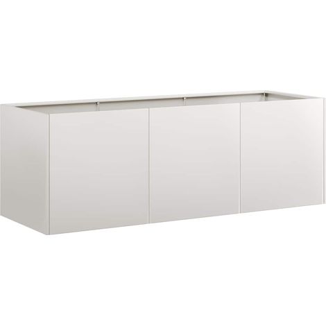 Maison Exclusive - Fioriera 120x40x40 cm in Acciaio Inox