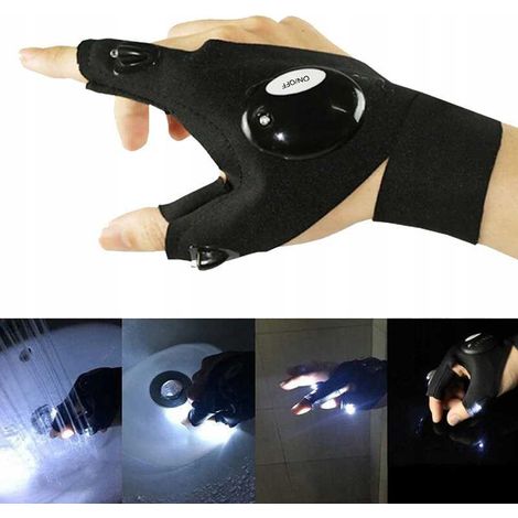 Lichthandschuh für Mechaniker, LED, für Werkstätten, G02930 geko (1/5)