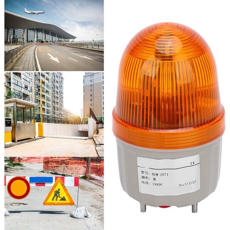 BERM® BEM-2071J Alarmanzeige für Geräte, LED, akustisches und optisches Signal, 24 V DC, gelb (1/5)