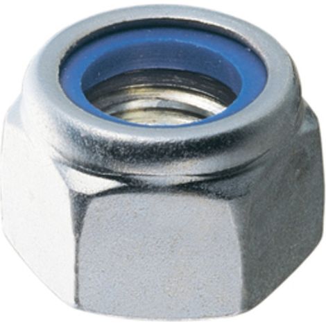 DADO AUTOBLOCCANTE ESAGONALE ALTO M 18 ZN UNI7473 Q.TA 25