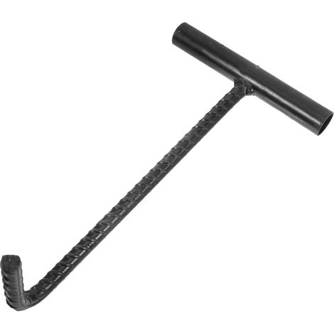 Crochet Inox T Pour Couvercle De Regard 29X19.1X6.5 Cm Crochet De Levage En Acier Inoxydable Pour Bricolage Et Quincaillerie (1/5)