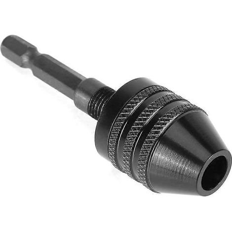 1/4"-Antrieb, selbstspannendes Bohrfutter mit schlüssellosem Griff und 0,8 bis 8 mm Schaft für elektrische Bohrmaschinen/Schrauber
