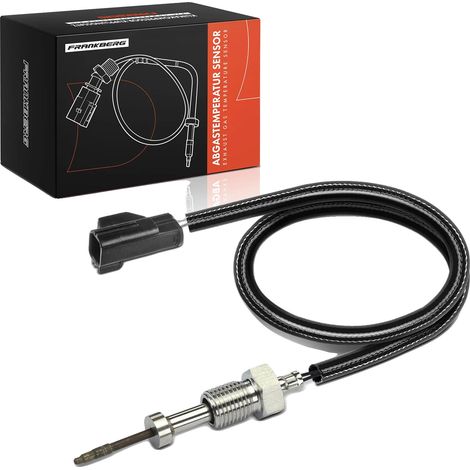 Sensor de temperatura, rosca M14x1.5, cable de 410 mm de longitud, 2 contactos de conector, compatible con modelos Volvo, tipo de sensor PTC. (1/5)