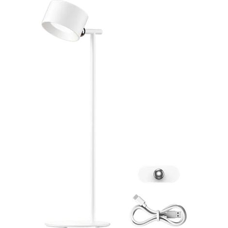 Oraimo Lámpara LED magnética 3 en 1, cabezal giratorio 360°, recargable, 3 tonos de luz – Ideal para escritorio y bricolaje (1/4)