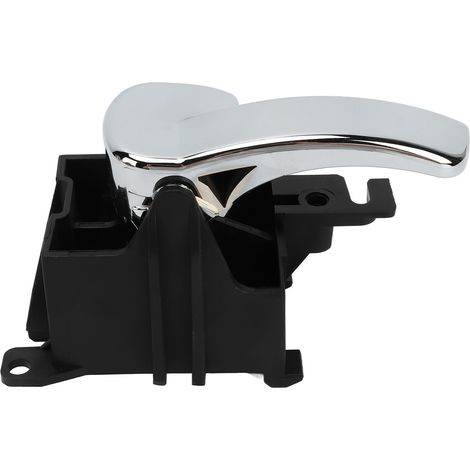 Poignée de porte intérieure gauche remplacement pour Nissan Frontier Pathfinder Xterra 2005-2013, accessoire habitacle, pièce 80671-4X02B, finition noire, compatible véhicule. (1/5)