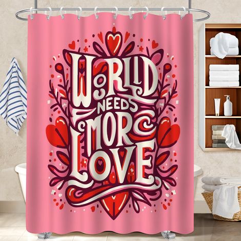 Rideau de bain 180x180 dessin rideau imperméable pour jeune couple emménageant (1/5)