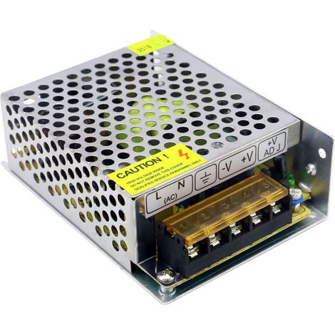 Transformador de voltaje de CA 170-250V a CC 24V 3A 72W, fuente de alimentación conmutada regulada, adaptador convertidor (1/5)