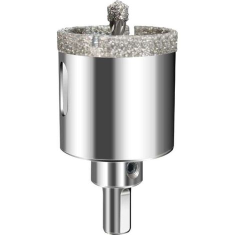 35mm Diamond Hole Saw, Diamond Drill Bit with Center Guide, Diamond Coated Tile Hole Saw for Cutting Glass, Tile, Ceramic, Marble and Limestone (1/5)