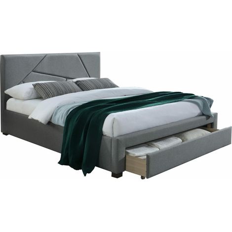 Cama Houston 462 , Doble, 160x200, Tapiz, Somieres, 165x214x102cm