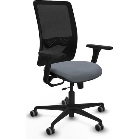 Silla de oficina piqueras y crespo Zulema negro espuma alta densidad (1/2)