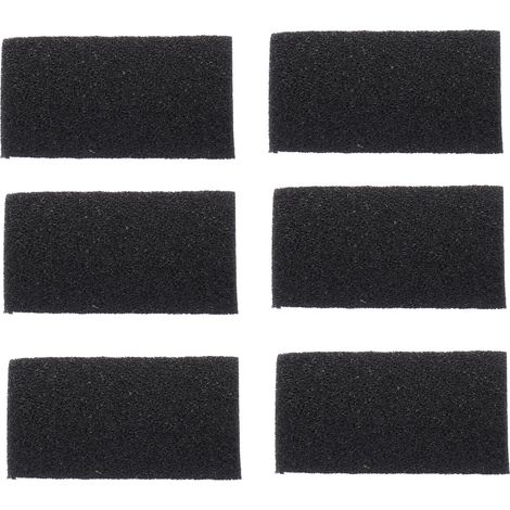 Lot de 12 éponges filtrantes concentriques pour aquarium (colonne, tube, haute efficacité). (1/5)