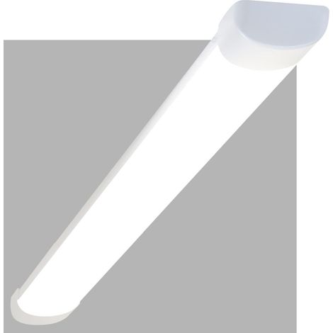 GBLY LED Deckenleuchte 120CM Deckenlampe Flach - Leiste Küchenlampe 36W Röhre Feuchtramleuchte 4000K Neturalweiß Kellerlampe Lang 180° Abstrahlwinkel für Keller Garage Wohnzimmer Küche Flur