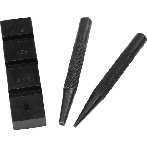 Rompecadenas de bolsillo, herramientas profesionales para reparación de cadenas de motosierra, juego de herramientas para motosierra, kit de eslabones de acero al carbono. (1/4)