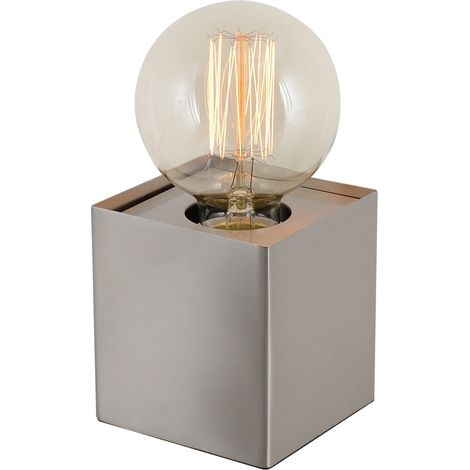 Naeve CARLIE Lampe de table Acier-Blank 1xE27 (1/3)