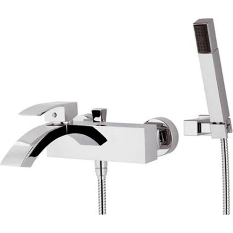 MONOCOMANDO VASCA CON ACCESSORI LINEA MARTE Cromo