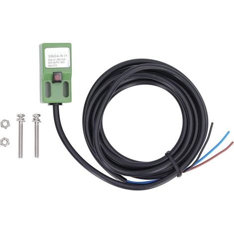 Détecteur de proximité inductif NPN, capteur d'approche, limite de détection de course, détection 4 mm, 5-36 V CC (1/5)