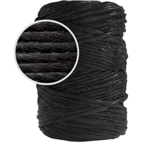 Bobine de raphia noir - 100 m