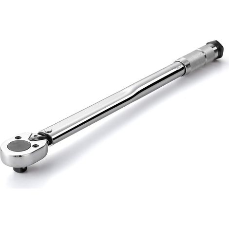 Nannigr Clé Dynamométrique 1/2", Clé de Torsion 28-210Nm, Outillage Mecanique Tête à Cliquet Réversible, pour Voiture & Camion (1/5)
