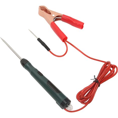 Testeur de Circuit LED P50 Digital avec Pince Interrupteur pour Mesure Tension 5V/30V, Ampoule de Test et Affichage LED pour Voiture (1/5)
