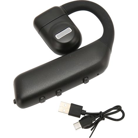 Écouteurs Bluetooth sans Fil à Conduction Osseuse avec Réduction de Bruit, Universels Gauche/Droite, Oreille Ouverte (1/5)