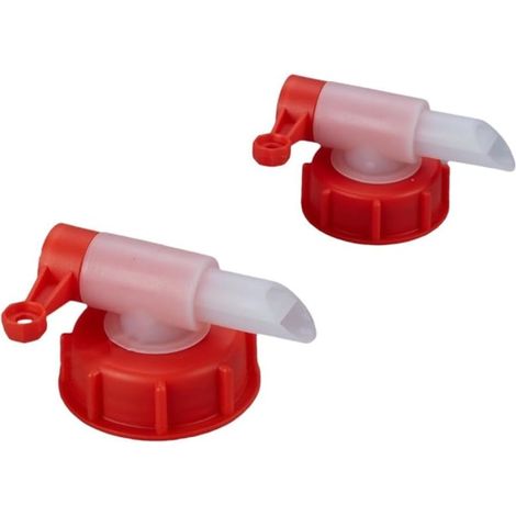 Boquilla de vertido de precisión de 18,9 mm DIN51 y DIN61 para el llenado sin goteo de recipientes de 5 L a 30 L, compatible con AH23/51 y AH23/61. Grifo de salida de plástico para uso en jardín (2 (1/5)