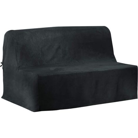Quilted Cover for Bench BZ 140, Size 120 to 200 x 140 cm Anthracite (1/5)
