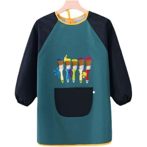 Tablier de peinture - Non spécifié - Modèle L - Imperméable - Manches longues - Poche pratique (1/4)