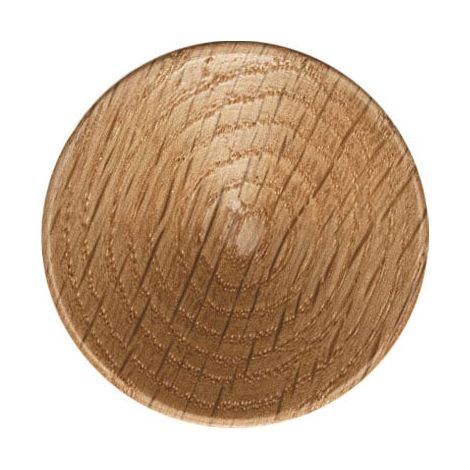 Conic - Pomo D29 Nogal - CONIC Wood - Pomo circular de forma cónica