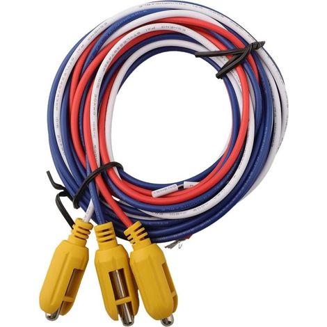 Kit de capteur de niveau d'eau en acier inoxydable 304, sondes avec fils colorés pour contrôler le niveau de liquide dans les réservoirs, pompes, piscines, puits (1/4)