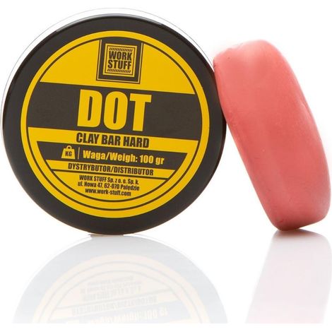 Barra de arcilla DOT dura para limpieza de pintura 100 g MATERIAL DE TRABAJO (1/2)