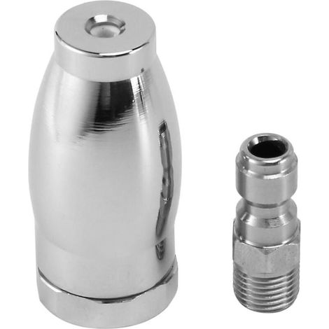 Nettoyeur haute pression compatible avec buse turbo, buse compatible eau chaude et froide (1/3)