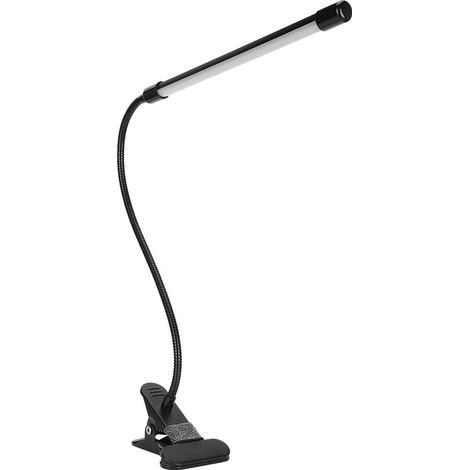 Lampe de Lecture LED à Pince Flexible Réglable pour Étude et (1/5)