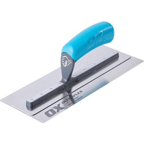 1 - Truelle De Finition - Acier Inoxydable - Flexible Pour Enduit Lisse - Usage Maçonnerie Et Plâtre - Argent - 28x11cm