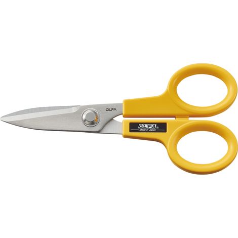 Olfa SCS-1 ciseaux multifonctions jaune 14 cm (1/5)