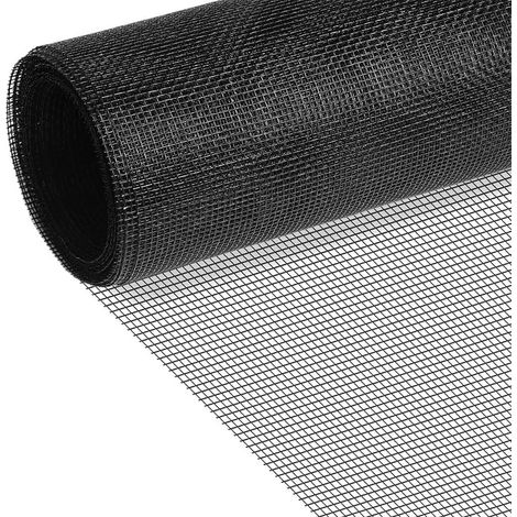 Moustiquaire Fenêtre 120x300cm - Rouleau Fibre De Verre - Maille Fine Anti-Insectes Et Anti-Chat - Découpable Pour Portes Et Balcons (1/5)