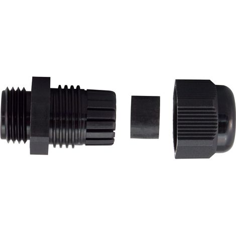 Presse-étoupe M16 x 1.5 en Nylon 66 pour câble de 5mm à 10mm, , IP68 ( Prix pour Sachet de 5 ) (1/2)
