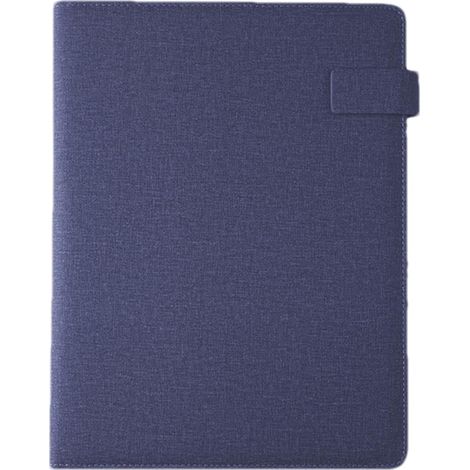 Classeur, agenda professionnel, bloc-notes inclus, porte-documents avec porte-cartes de visite pour conférences