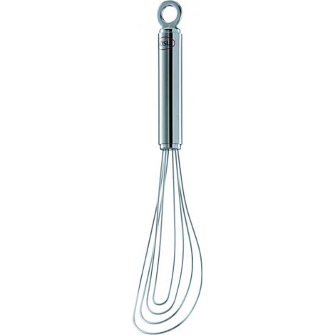 Rösle Tellerbesen, Rührbesen, Schneebesen, Küchenhelfer, Küchenzubehör, Edelstahl, 22 cm, 95651