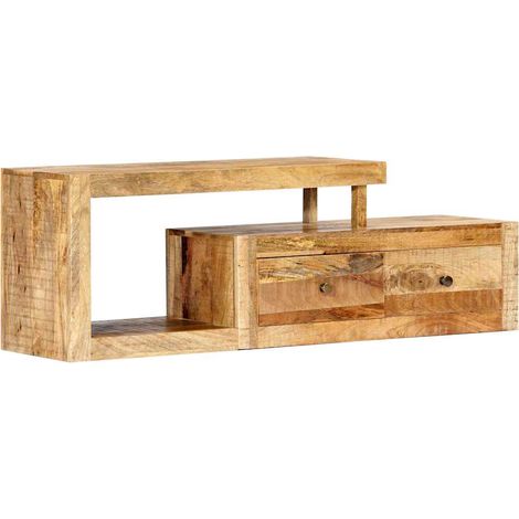 TV-Schrank 120x30x40 cm Massivholz Mango