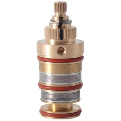 Cartouche thermostatique de douche en laiton, cartouche thermostatique de rechange en laiton pour mitigeur de douche, kit de réparation