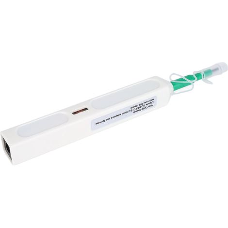 Nettoyeur fibre optique stylo de nettoyage 2.5mm pour adaptateurs SC/ST/FC et férules, plus de 800 nettoyages (1/5)