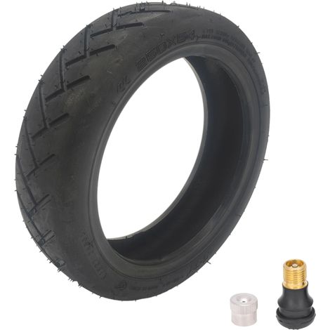 1 Pneu, Tubeless 250x54, Résistant à l'usure, Valve incluse, Pour trottinette électrique Xiaomi Mi 4 (1/5)
