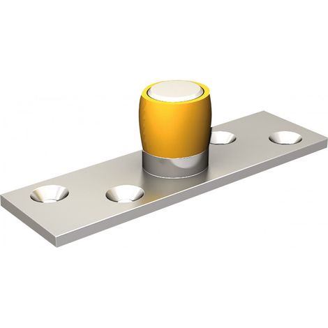 Ferrure de porte à déplacement droit pour porte de 300 kg guidage guide platine profilé en u 1