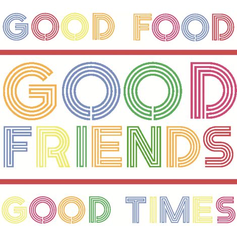 Duni Servietten food & friends 33 x 33 cm - 20er Pack