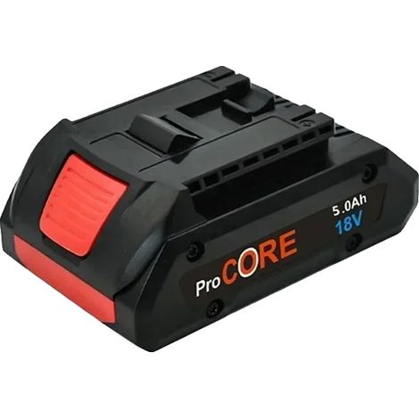 Batteria di ricambio, agli ioni di litio, compatibile con 18 V, 5,0 Ah x 1, 18 V-c (1/2)