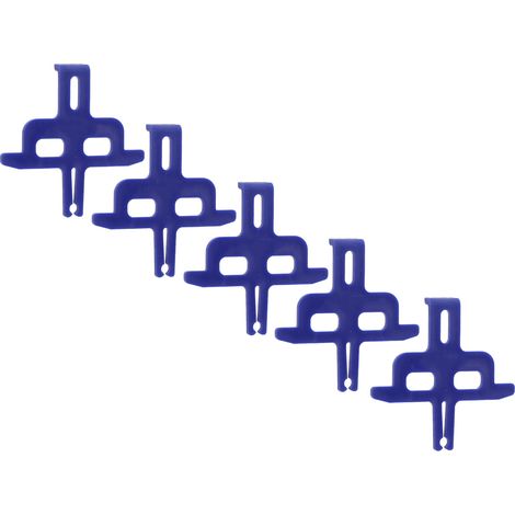 5 pièces Cales de Frein à Disque pour Vélo Bleues, Compatibles Shimano et SRAM, Montage Rapide, Accessoires VTT et Cyclisme (1/5)