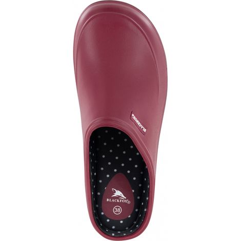 CIABATTE SABOT LAMPONE MELLOW TG.41 BLACKFOX