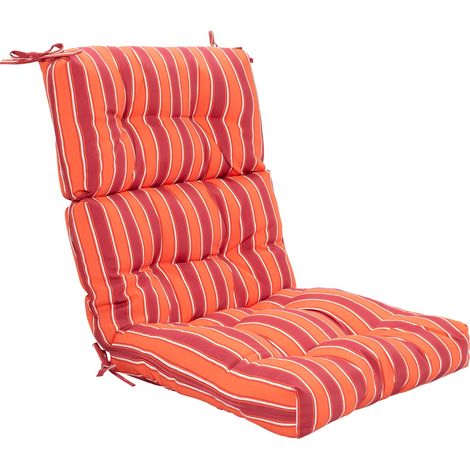 COSTWAY Cuscino Per Poltrone,Cuscino Per Poltrone Da Giardino,Cuscino Per Poltrona Relax,Cuscino Imbottito Per Poltrona Relax,Cuscino Per Sdraio,Cuscino Per S (1/5)